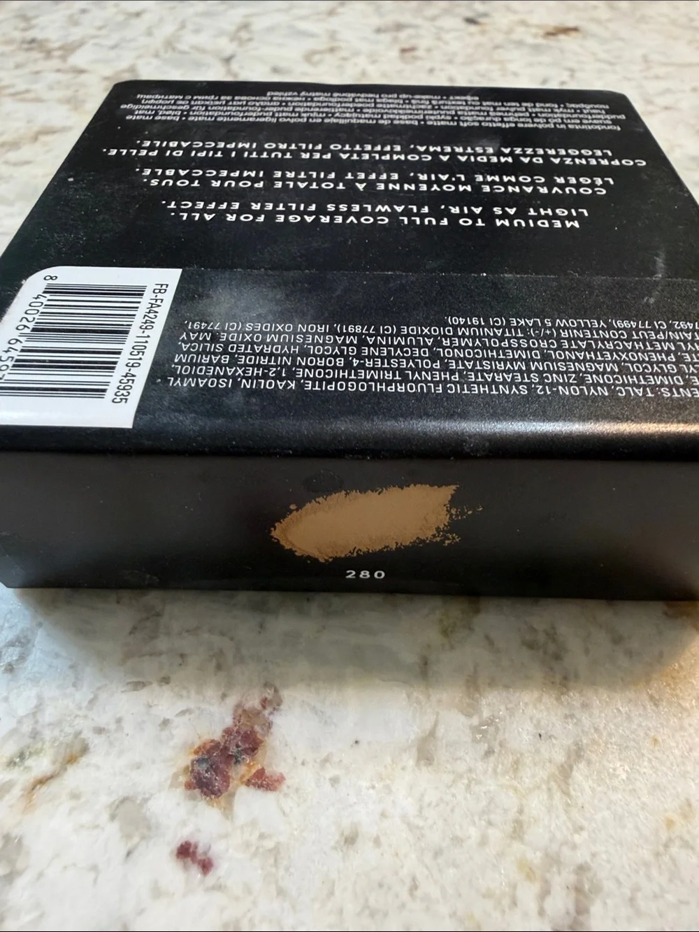 Fenty Beauty Pro Filt'r Soft Matte Powder Foundation - Black & Cream Packaging